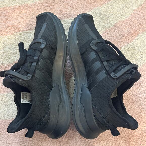 Adidas U Path Run Black Triple Mesh Sneakers Lightweight Athletic Trainers Sport - Picture 5 of 8